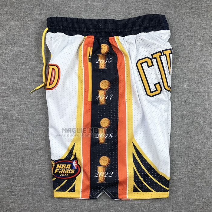 Pantaloncini
 Stephen Curry Golden State Warriors 2022 NBA Finals Bianco
